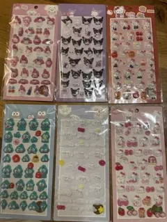 ボンボンドロップシール6枚