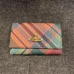 日*0様 Vivienne Westwood チェック柄キーケース