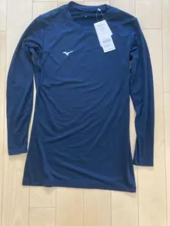 【新品】Mizuno アンダーシャツ XL ネイビー P2MAA55014 野球