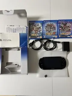 PS VITA（美品）PCH-2000 ブラック　ソフト3本