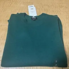 新品タグ付　ユニクロ　カシミヤ100%　クルーネックセーター　Sサイズ