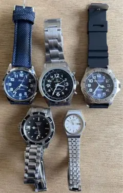 セイコー2626-0020G腕時計など五つ