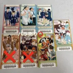 ハイキュー ビジュアルクリアチケット