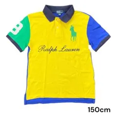 【Polo Ralph Lauren】半袖 カラフル ロゴ ポロシャツ 150