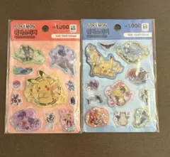 ポケモン ウォーターシール ステッカー 韓国ダイソー DAISO
