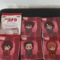 SEGAラッキーくじ 名探偵コナン クリアしおりスタンド5個