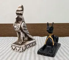 ラムセス大王展 カノプス壺 壷 古代エジプト 置物 - メルカリ