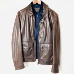 イタリア製 ヴィンテージ Feragamoフェラガモ ラムレザー ジャケット Salvatore Ferragamo（レザージャケット）のフリマアイテム一覧