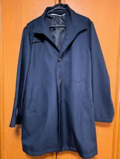 セオリー カシミヤ混 スタンドカラーコート メンズ Sサイズ 美品 BELVIN セオリー カシミヤ混 スタンドカラーコート メンズ Sサイズ 美品