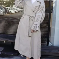 MURUA トレンチコート　ベージュ　FREEサイズ