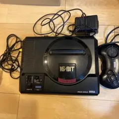 SEGA メガドライブ 本体 16-BIT 動作未確認(ジャンク扱い)