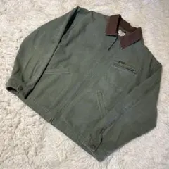 backers デトロイトジャケットLカーキ　アウター　ビンテージ