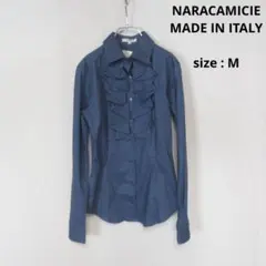 【値下げ◎】 NARACAMICIE / フリル デザイン シャツ ブラウス 0