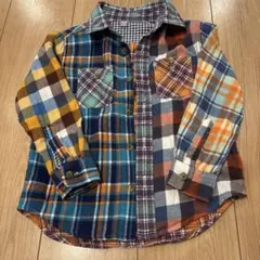 ユニクロフランネルシャツ110