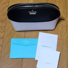 【未使用品】ケイト・スペード　白黒ポーチ