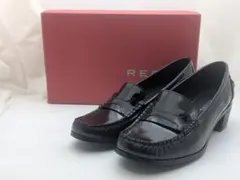REGAL リーガル 6812AH ブラック エナメル ローファー 24.5cmのサムネイル