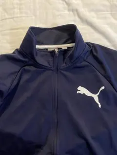 Puma ネイビー ジップアップジャケット アメリカンサイズ　XXL 米国購入