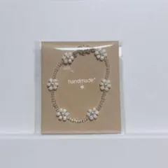 花モチーフのブレスレット　2点セット
