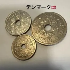 未使用デンマーククローネ3種3枚☆2022年マルグレーテ2世前女王版