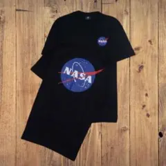 NASA ロゴ Tシャツ 黒