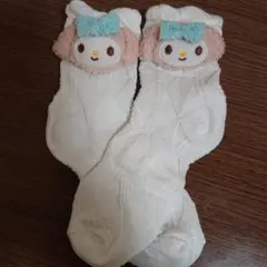 靴下　サンリオ　マイメロディ　立体