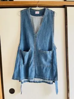 最終値下げ　freak‘s store ベスト　トップス　デニム　バックリボン