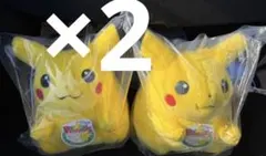 ポケモンカード30周年記念 ぬいぐるみ おかえり！ピカチュウ1/1 ×2