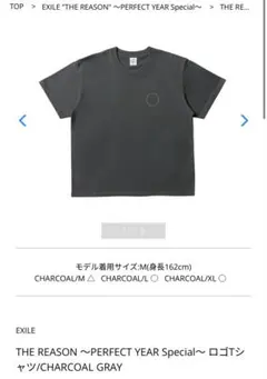 EXILE　ツアー　ロゴTシャツ