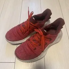 アディダス　トレーニングシューズ　レッド 26cm