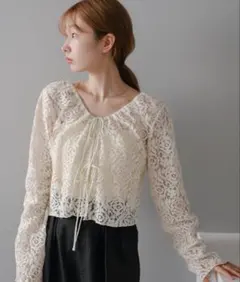 kastane レース2WAYカーディガンのサムネイル