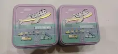 【新品】パンダ飛行機缶　青山デカーボ　羽田空港限定　空き缶　2個セットのサムネイル