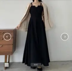 Louere デザインキャミワンピース