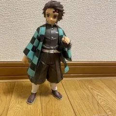 炭治郎 チェック柄フィギュア ビッグサイズ　高さ約24cm
