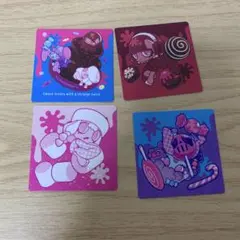 ウイルスイーツ　sugar pop VIRUSWEETSカード　4枚コンプセット