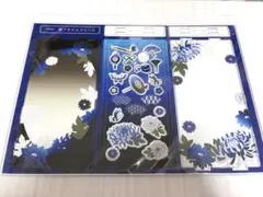 フクヤ　菊アクリルフレーム　ブルー　青