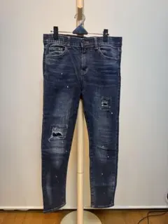 2011◇アダムスジャグラー バイオレントペイントデニムパンツ - メルカリ