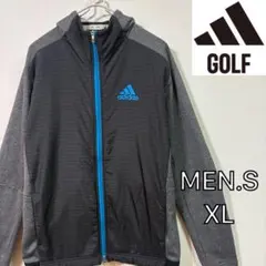 【adidas GOLF】美品　ハイブリッドジャケットパーカー　メンズＸＬ