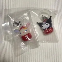 サンリオキャラクターズ　いちごめじるしアクセサリー　クロミ　ウサハナ