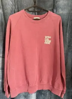 【美品】BAYFLOW クルーネック スウェット M〜L 色バーガンディのサムネイル