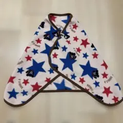 ミキハウスダブルビー　ブランケット　ケープ