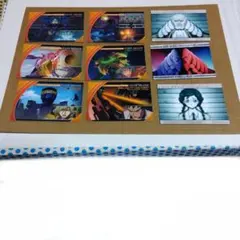 コードギアス　カードダスマスターズ　9枚。年代物。すり傷白カケ等あり