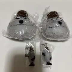 ゾンゾン　フェイスぬいぐるみ&めじるし　4点セット