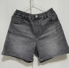 UNIQLO　グレー デニムショートパンツ