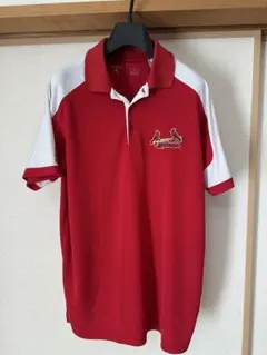 【新品未使用】カージナルス　ポロシャツ Lサイズ レッド