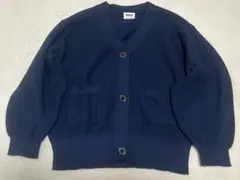 BREEZE カーディガン ネイビー120
