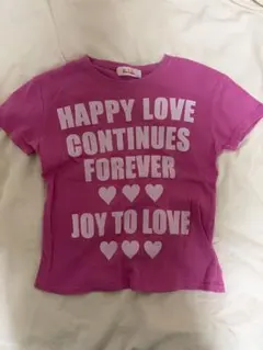 Ra Iride ロゴプリント 半袖Tシャツ ピンクのサムネイル