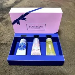 L'OCCITANE ミニハンドクリーム3本セット　ギフトBOX入り