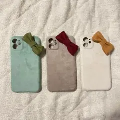 【未使用】iPhone11ケース カバー リボン 3つセット