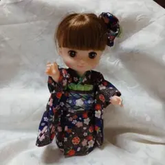 ハンドメイド:メルちゃんソランちゃん着物セット56