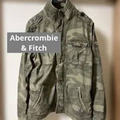 Abercrombie & Fitch 迷彩 ミリタリージャケット ブルゾン